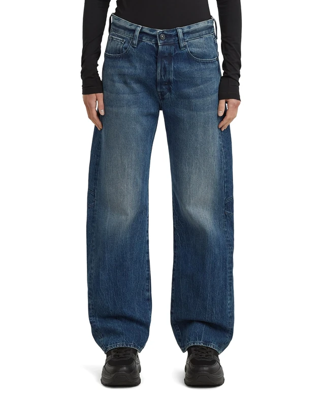 G-STAR Women's Bowey 3D Boyfriend Jeans, Blue (worn in mountain dusk D25372-D499-G817), 23W / 30L