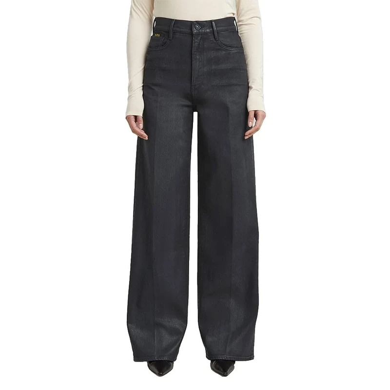 G-STAR Women's Deck 2.0 High Loose Jeans, Grey (magma cobler D23591-C293-D360), 27W / 30L