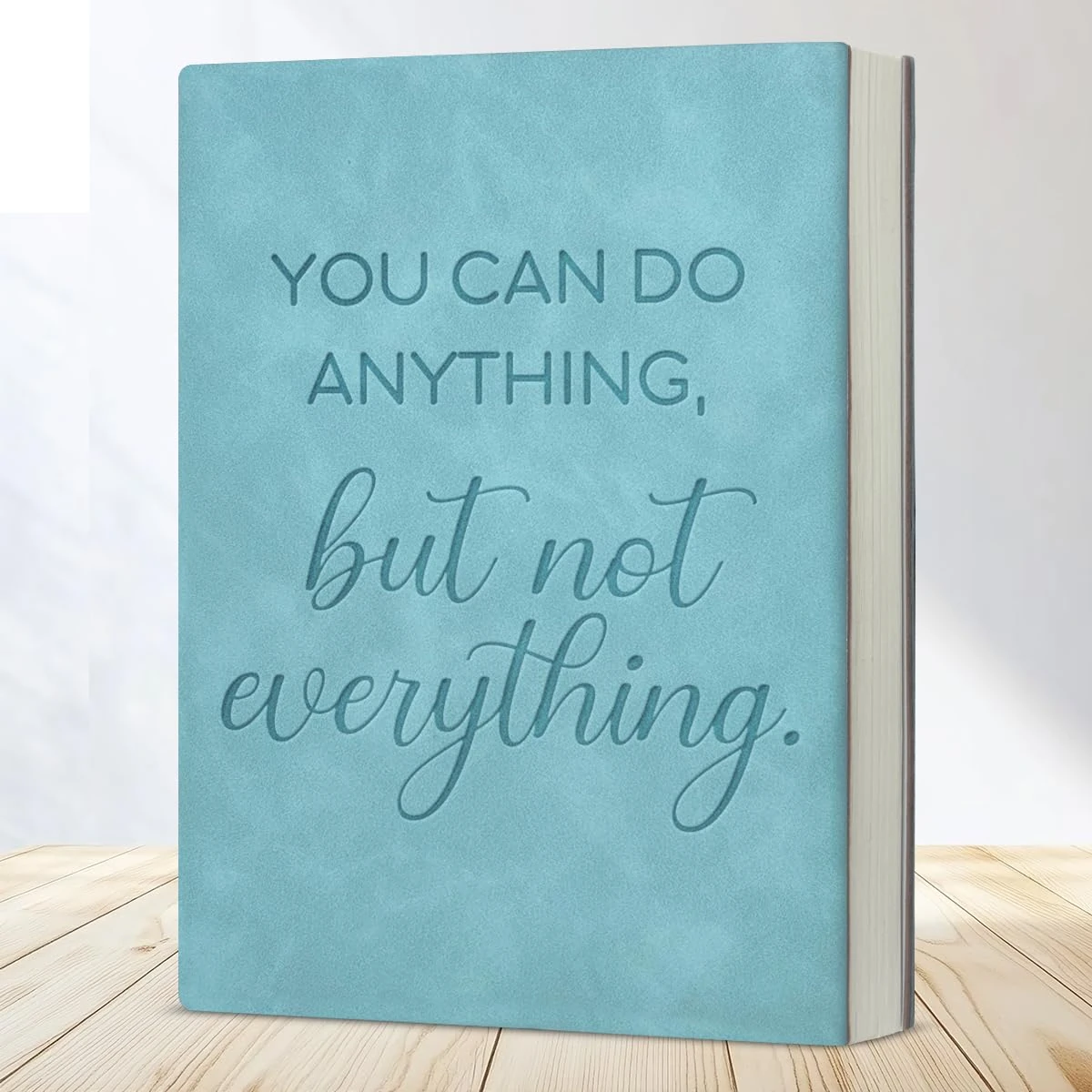 Inspirational Notebook Writing Journal Motivational Gift for Women Men Friends Coworkers-Blue