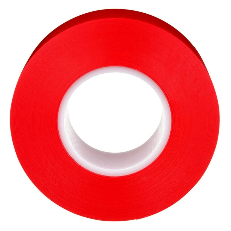 3M Durable Floor Marking Tape 971L, Red, 76.2 mm x 33 m, 0.43 mm, Individually Wrapped Conveniently Packaged - Image 1