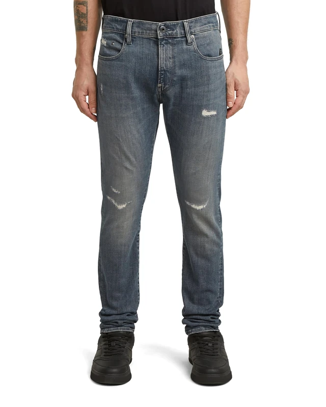 G-STAR Men's Revend FWD Skinny Jeans, Blue (antic sand blast restored D20071-D842-H781), 38W / 36L