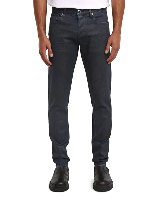 G-STAR Men's 3301 Slim Jeans, Multicolor (worn in lunar blue coated 51001-D930-H548), 30W / 30L