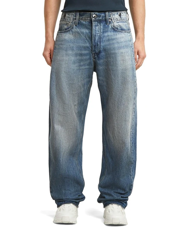 G-STAR Men's Bend 3D Loose Jeans, Blue (vintage gold digger D25357-D788-H117), 35W / 36L