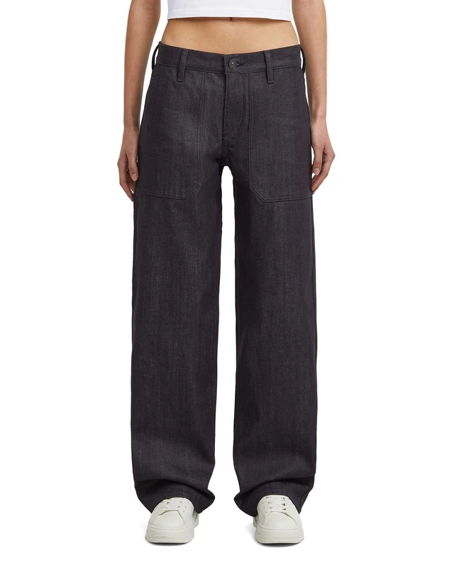 G-STAR Women's Judee Carpenter Loose Jeans, Blue (raw denim D23590-D315-001), 26W / 32L