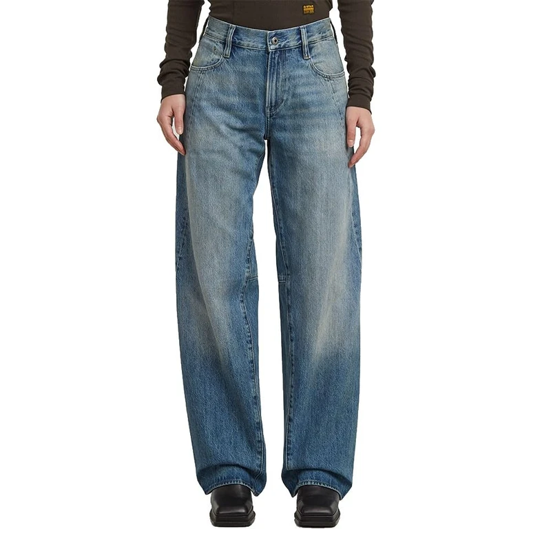 G-STAR Women's Contor 3D Loose Jeans, Blue (vintage gold digger D27745-D788-H117), 32W / 34L
