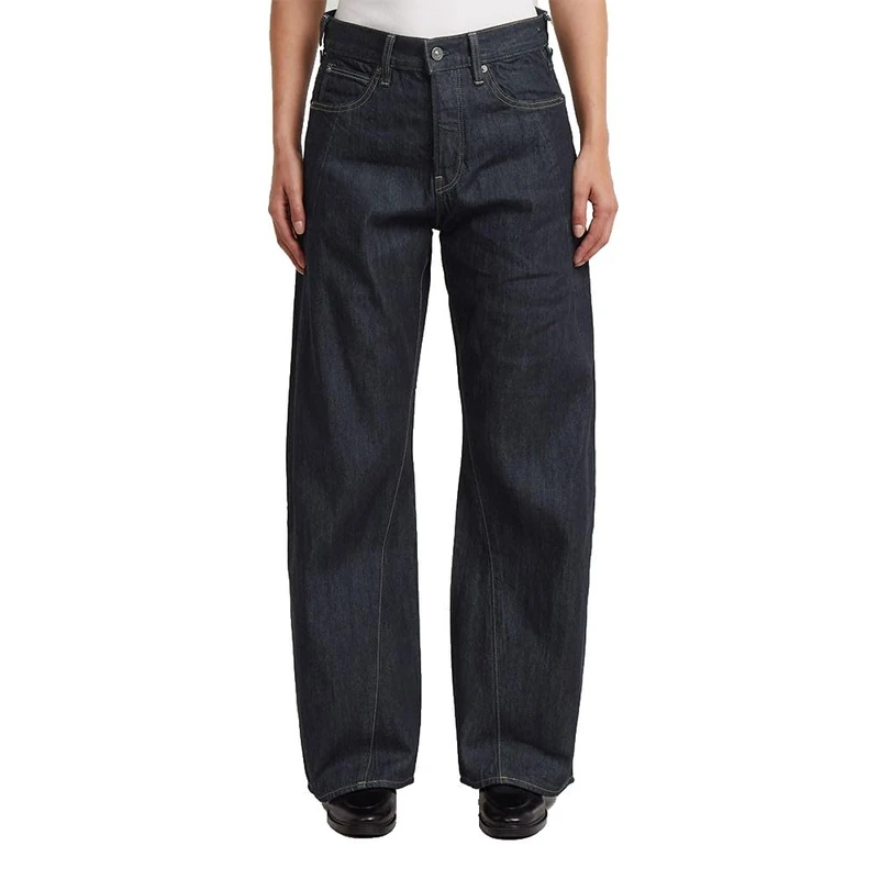 G-STAR Women's Contor 3D Wide Jeans, Blue (rinsed D27690-D536-082), 31W / 30L