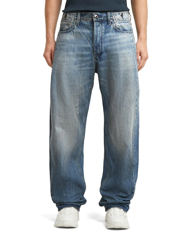 G-STAR Men's Bend 3D Loose Jeans, Blue (vintage gold digger D25357-D788-H117), 26W / 32L