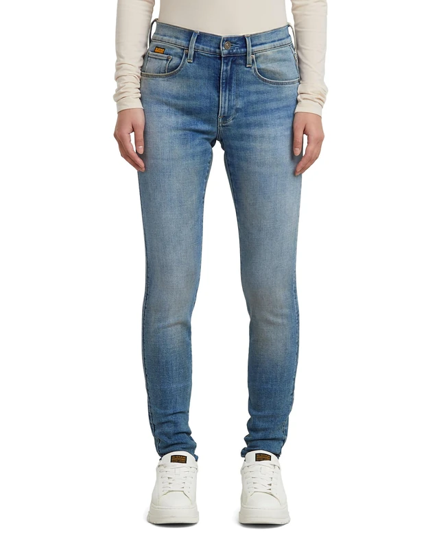 G-STAR Women's 3301 Skinny Jeans, Blue (vintage gold digger D05175-C051-H117), 23W / 30L