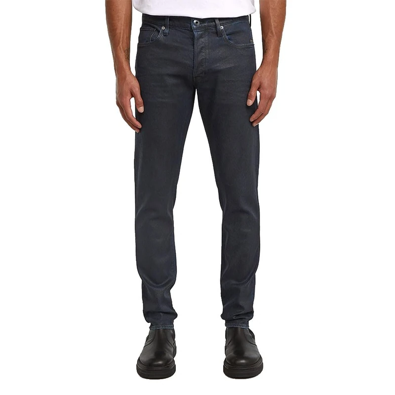 G-STAR Men's 3301 Slim Jeans, Multicolor (worn in lunar blue coated 51001-D930-H548), 36W / 34L