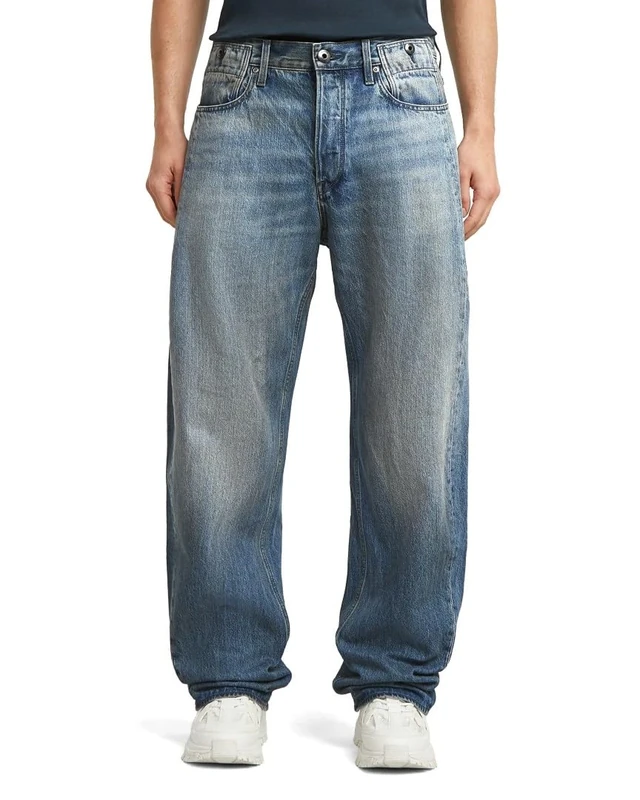 G-STAR Men's Bend 3D Loose Jeans, Blue (vintage gold digger D25357-D788-H117), 36W / 34L