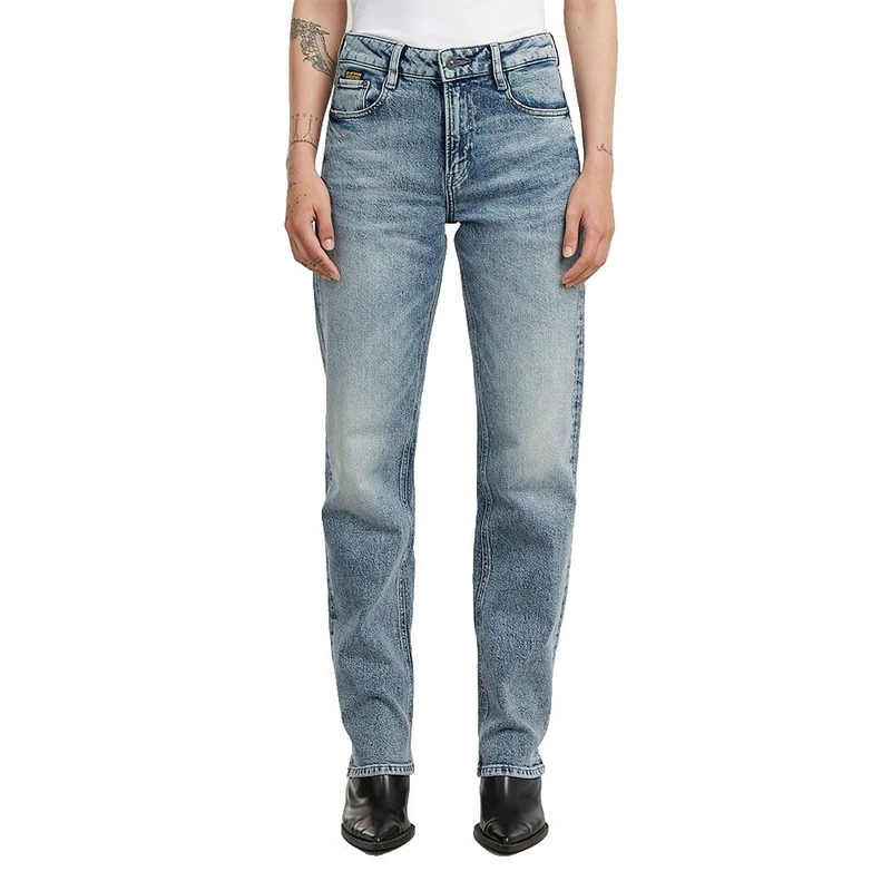 G-STAR Women's Iggie Straight Jeans, Multicolor (vintage aegean sea D27704-E106-H787), 30W / 32L