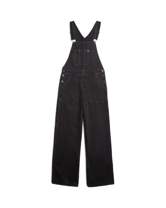 G-STAR Women's Carpenter Dungaree, Multicolor (Worn in Black relic D27916-D933-H552), XXS - Image 1
