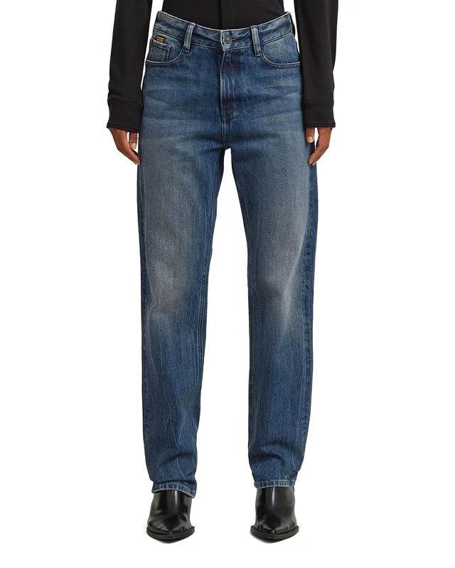 G-STAR Women's Iggie Straight Jeans, Blue (worn in mountain dusk D27704-D499-G817), 32W / 30L