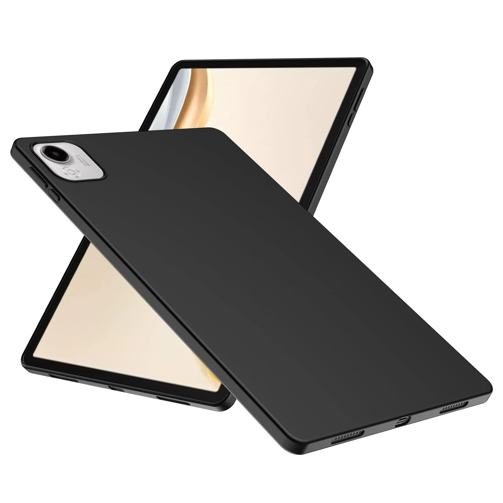 WFTE Case Compatible with Honor Pad X9A 11.5 inch Case Soft TPU Ultra-Slim Stylish Protective Cover for Honor Pad X9 A Tablet Case[Drop Protection, Non-slip] - Matte Black