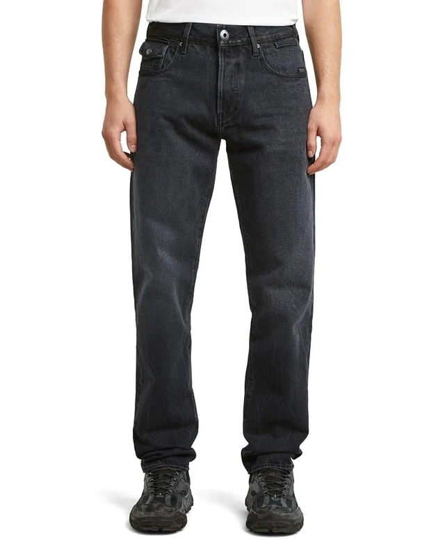 G-STAR Men's Morry FWD Regular Tapered Jeans, BLACK (worn in dark moon D26141-D291-H785), 27W / 30L