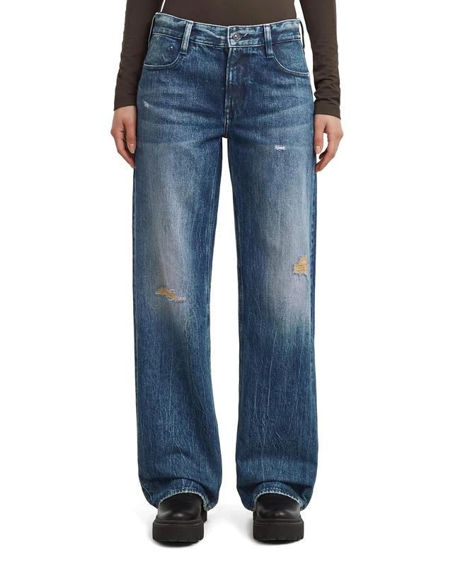 G-STAR Women's Judee Loose Jeans, Blue (worn in mountain dusk destroyed D22889-D499-G816), 31W / 30L