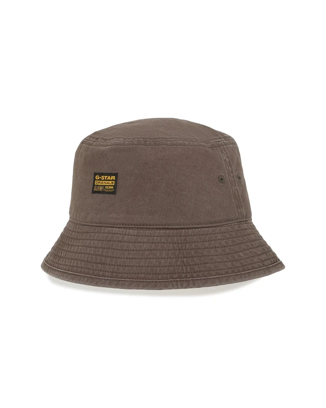 G-STAR Men's Originals Bucket Hat, Brown (Vintage dust Wren gd D26265-E111-H611), L