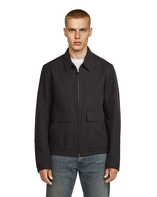 G-STAR Men's Midnight Blouson, BLACK (dk black D27314-E076-6484), XS