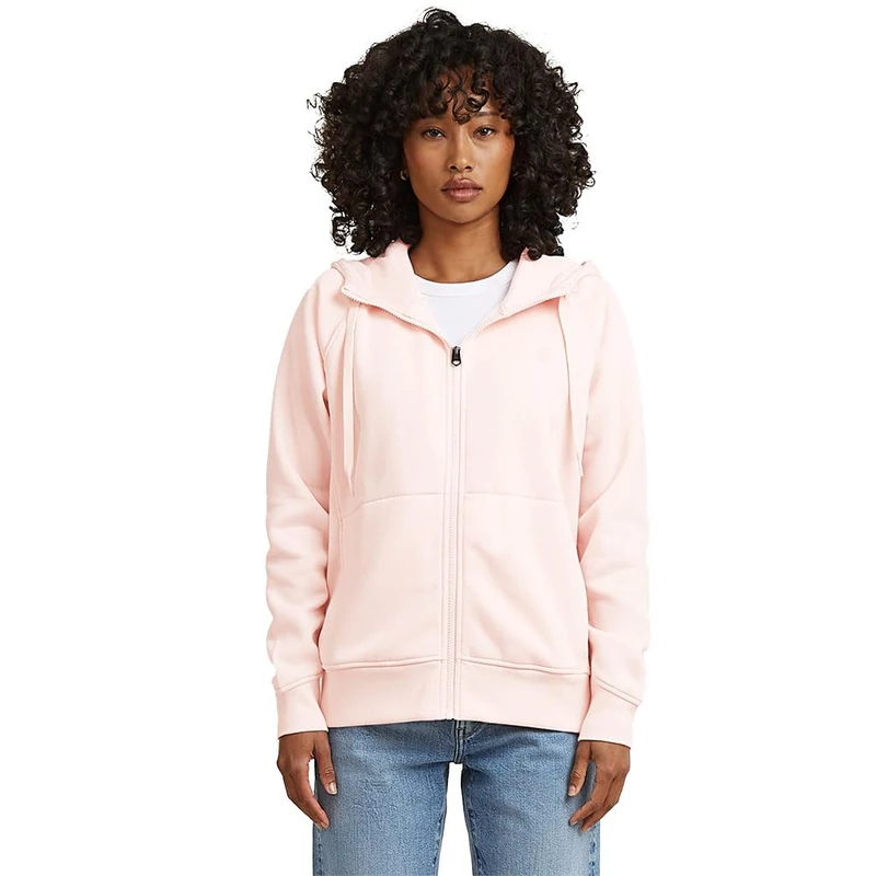 G-STAR Women's Premium Core 2.1 Hoodie Zip Sweater, Pink (silver peony D22727-C235-H390), XXL