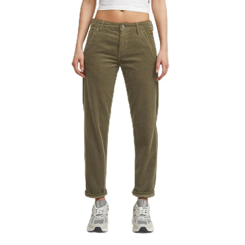 G-STAR Kate Boyfriend Chino, Boyfriend Fit, Color Green, Size 32