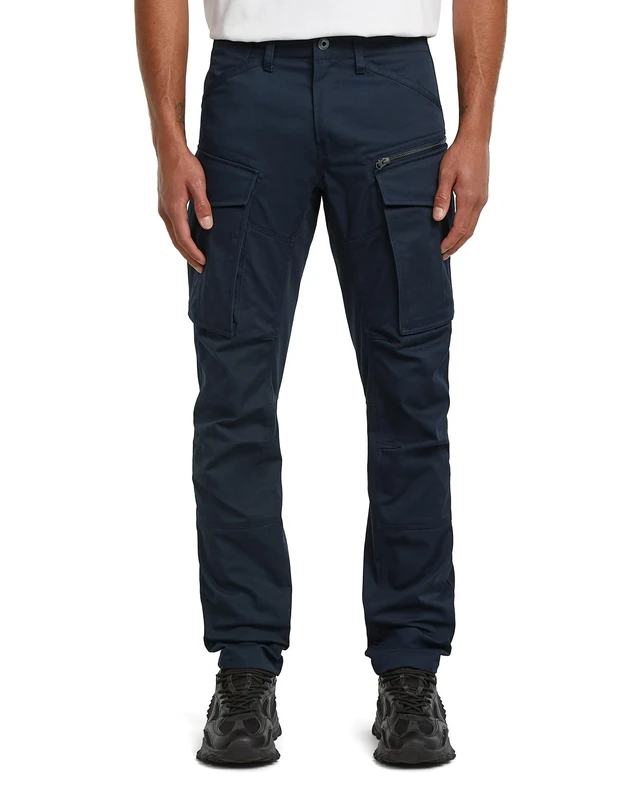 G-STAR Men's Rovic Zip 3D Regular Tapered Pants, Blue (salute D02190-E064-C742), 35W / 32L