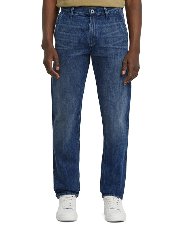G-STAR Men's Morry Tapered Chino, Blue (worn in blue creek D26400-D788-G112), 32W / 34L