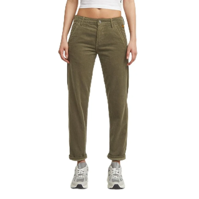 G-STAR Kate Boyfriend Chino, Boyfriend Fit, Color Green, Size 32
