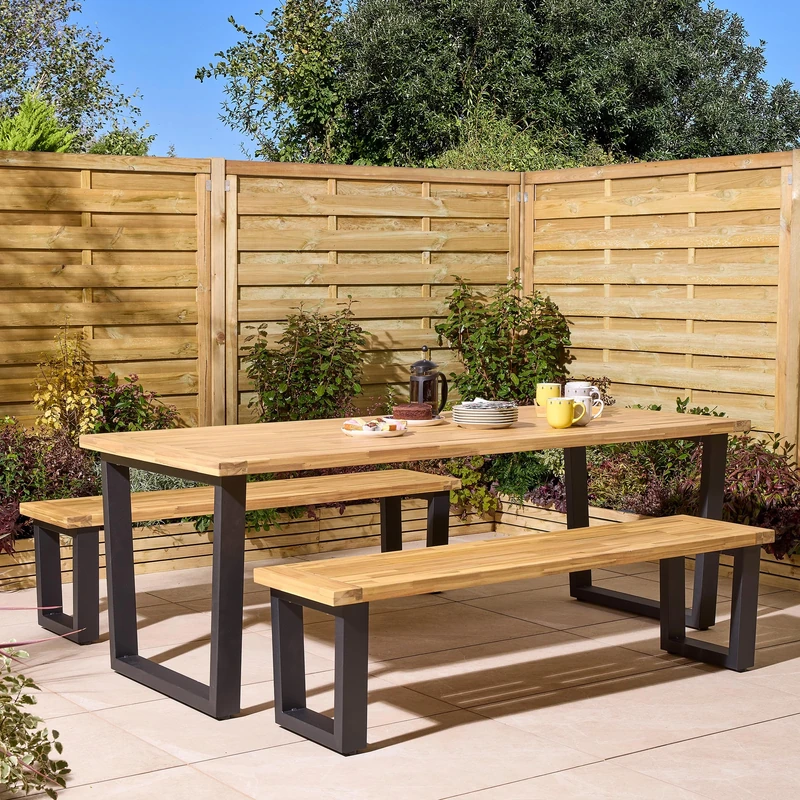 Rowlinson Stockholm 6 Seat Dining Set