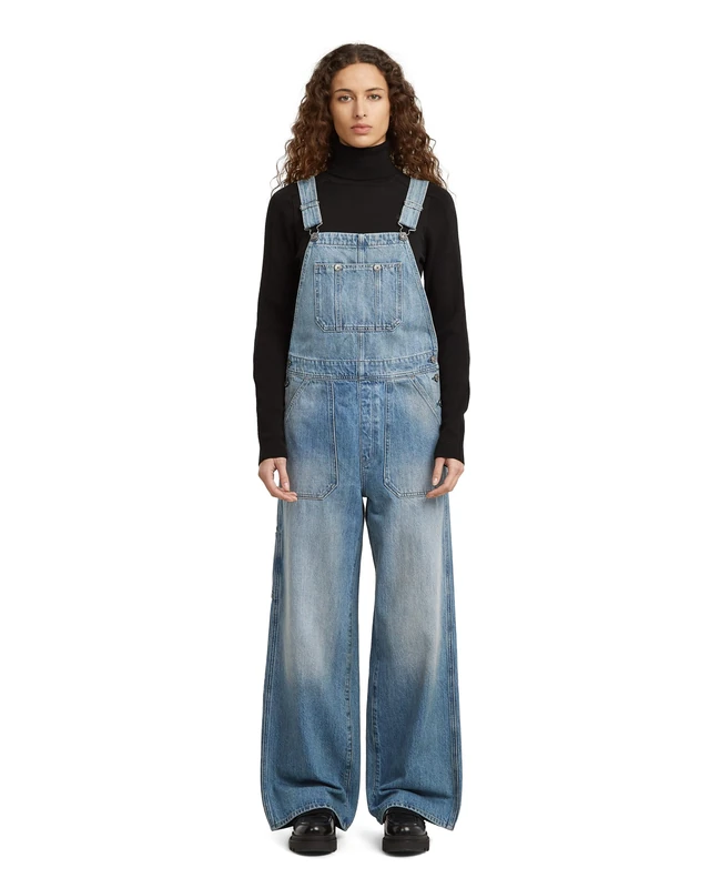 G-STAR Carpenter Dungaree wmn, Color Blue, Size: S