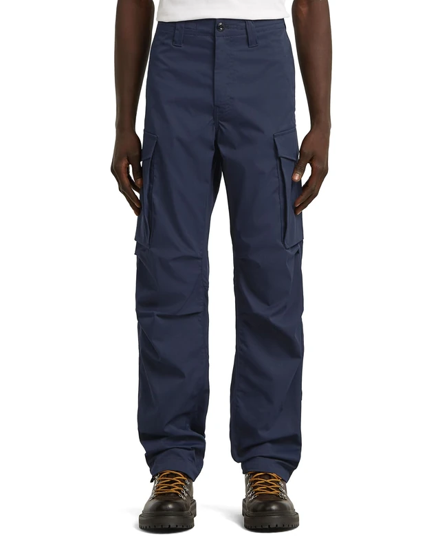 G-STAR Men's Core Regular Cargo Pants, Blue (salute D24309-E062-C742), 28W / 34L