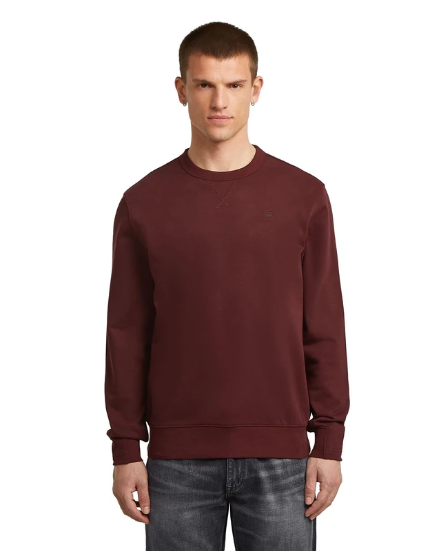 G-STAR Men's Nifous Sweater, RED (port red D25121-D566-4608), S
