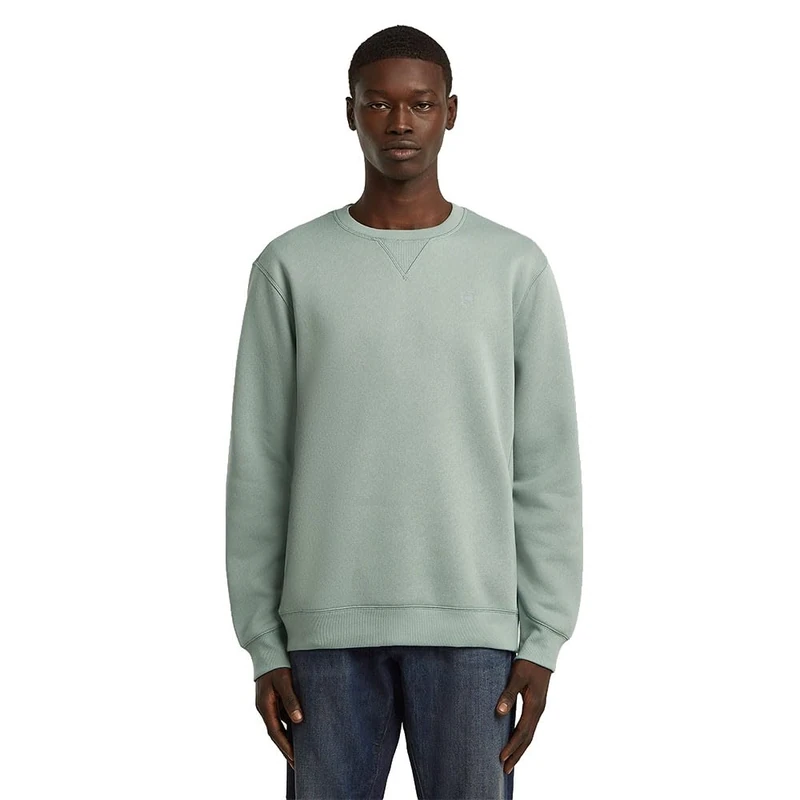 G-STAR Men's Premium Core Sweater, Blue (iceberg green D16917-C235-C959), L
