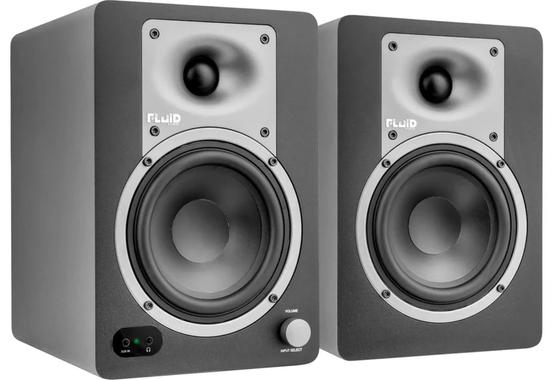 Fluid Audio C50BT Studio Monitor Active Speaker Pair (Studio Speakers with Neutral Sound Balance, Monitor Speakers with 5 Inch Drivers and BT Connectivity)