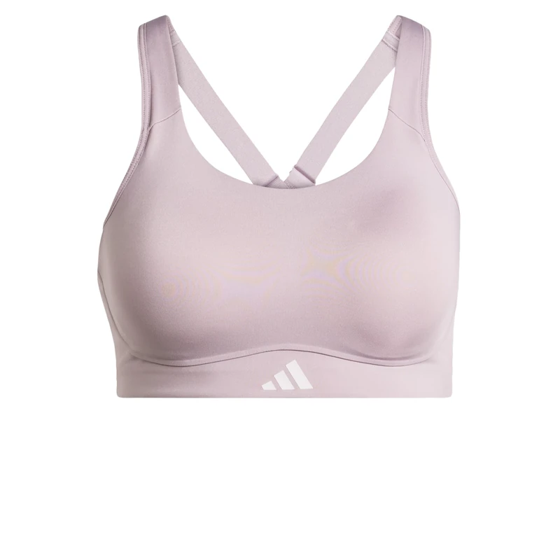 adidas Women's Optime Workout High Support Bra, preloved fig, 3XL C-D