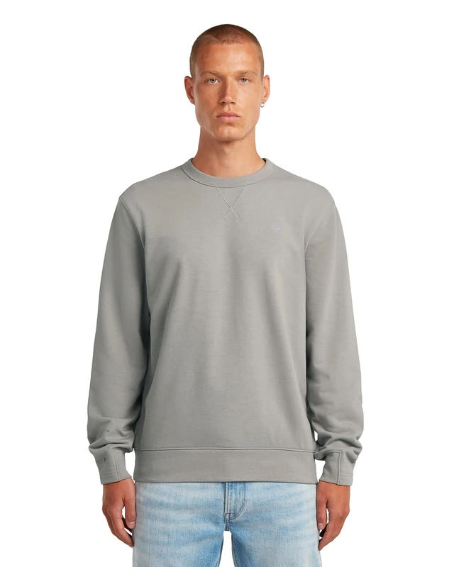 G-STAR Men's Nifous Sweater, Grey (wild dove D25121-D566-G283), S