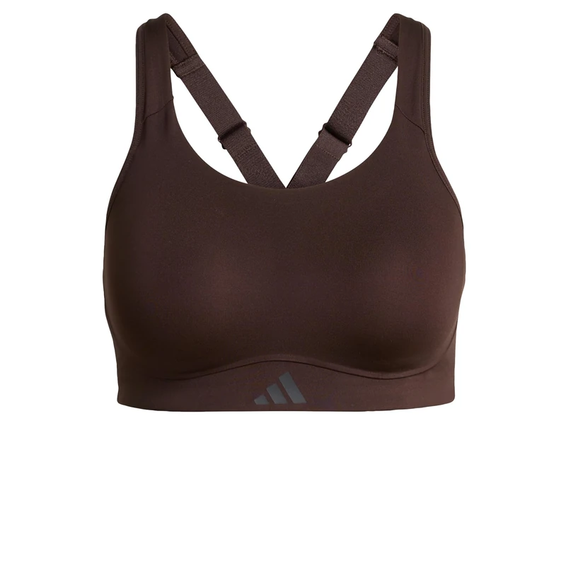 adidas Women's Optime Workout High Support Bra, Aurora Coffee, XS A-B