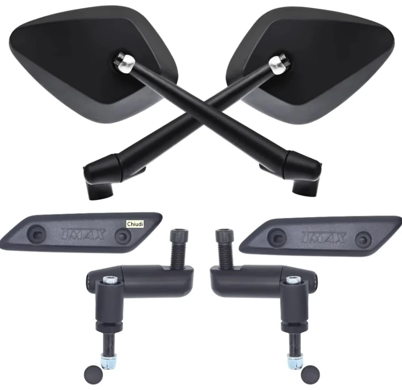 FAR Tmax-TECHMAX 530-560 CODE 8071 TECH MAX SX/DX REAR MIRROR COMBO KIT - Image 1