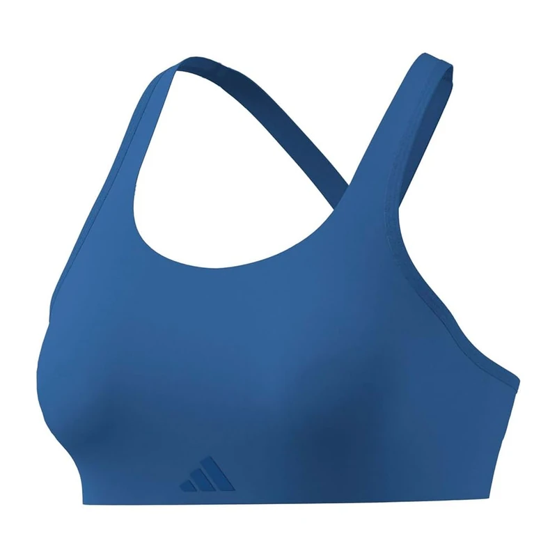 adidas Women's Optime Workout High Support Bra, ray Blue, M C-D - Image 1