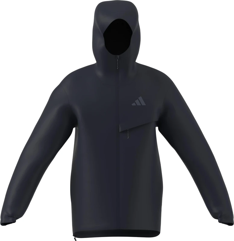 adidas Men's Terrex Multi 2 Layer CLIMAPROOF Rain Jacket, legend ink, XXL