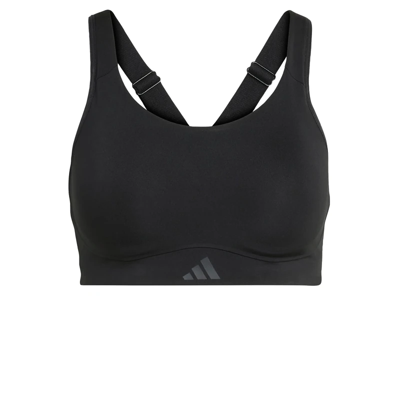 adidas Women's Optime Workout High Support Bra, Black, XXS D