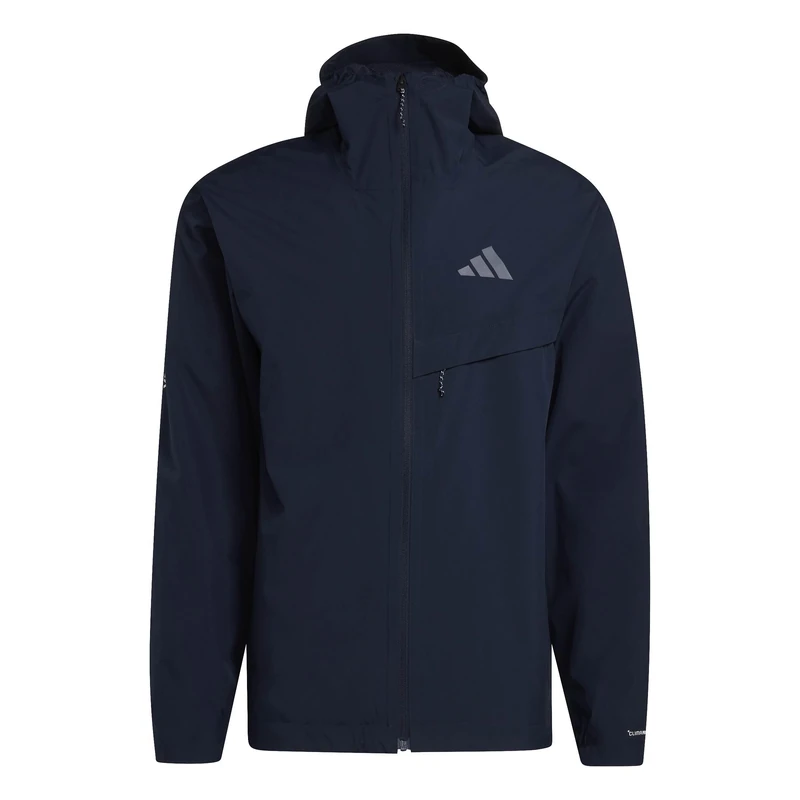 adidas Men's Terrex Multi 2 Layer CLIMAPROOF Rain Jacket, legend ink, XL