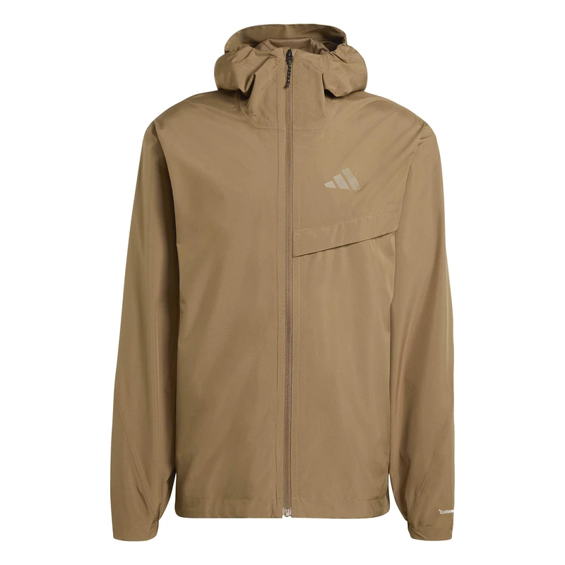 adidas Men's Terrex Multi 2 Layer Climaproof Rain Coat, brown oxide, M - Image 1