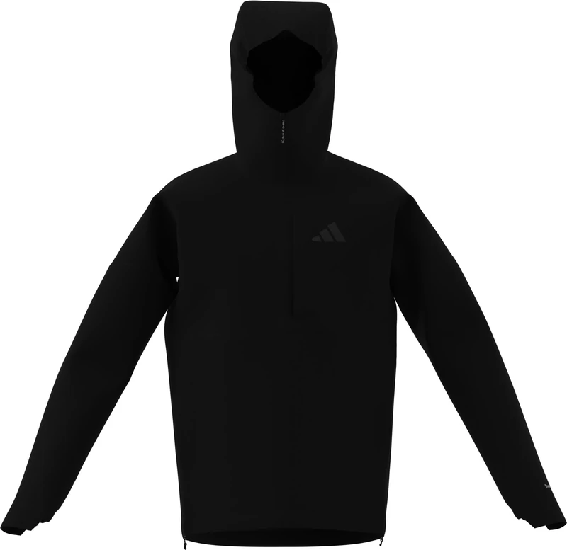 adidas Men's Terrex Multi 2.5 Layer Climaproof Rain Coat, black, XXL