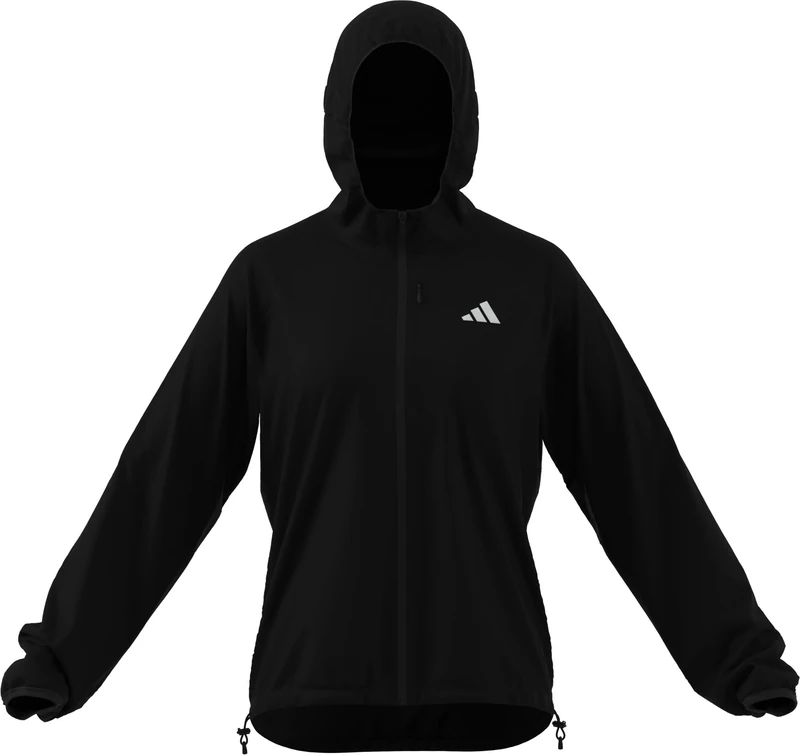 adidas Women's adi365 Running Essentials Jacket, black, XXL