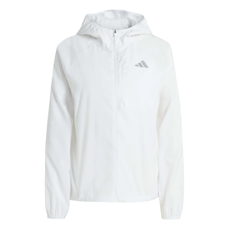 adidas Women's adi365 Running Essentials Jacket, white, XS