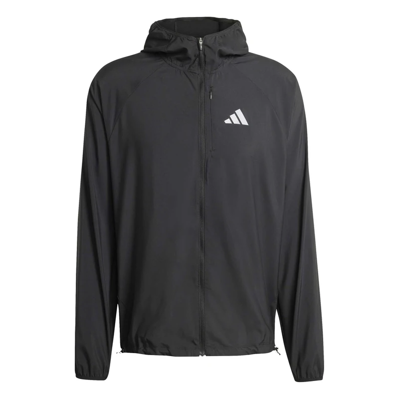 adidas Men's adi365 Running Essentials Jacket, black, S