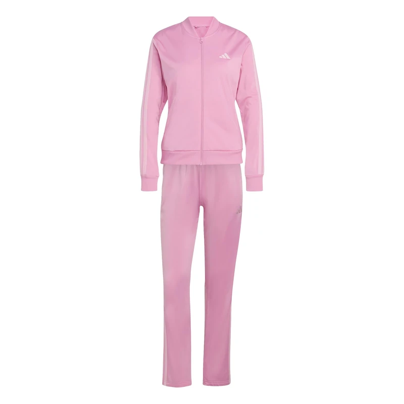 adidas Women's ESSENTIALS 3-STRIPES TRACKSUIT, st tropic bloom, L