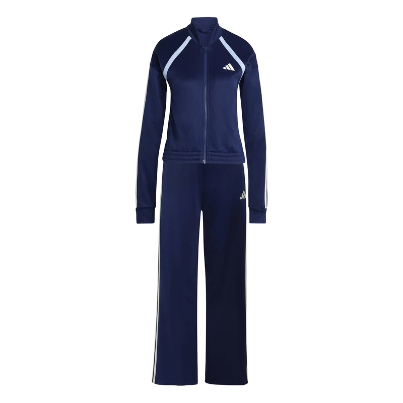 adidas Women's TEAMSPORT TRACKSUIT, dark blue/off white, XXL
