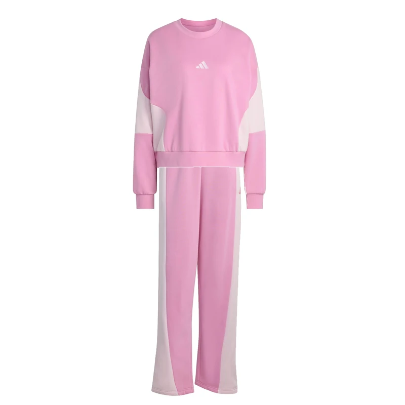 adidas Women's LAZIDAY TRACKSUIT, st tropic bloom/clear pink, S