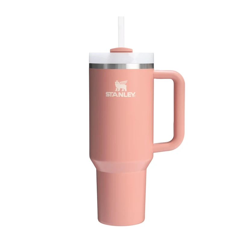 STANLEY 1913 Quencher H2.0 Flowstate Tumbler 1.2L - Cold for 11 Hours - Iced for 48 Hours - Metal Water Bottle with Straw, Handle and Lid - Dishwasher Safe - Travel Mug for Cold Drinks - Sienna